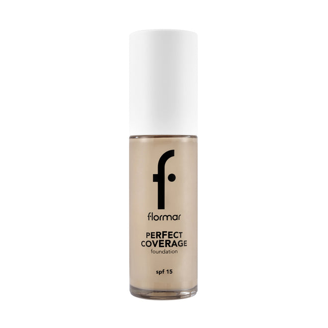 Flormar Perfect Coverage Foundation 100 Light Ivory 30g