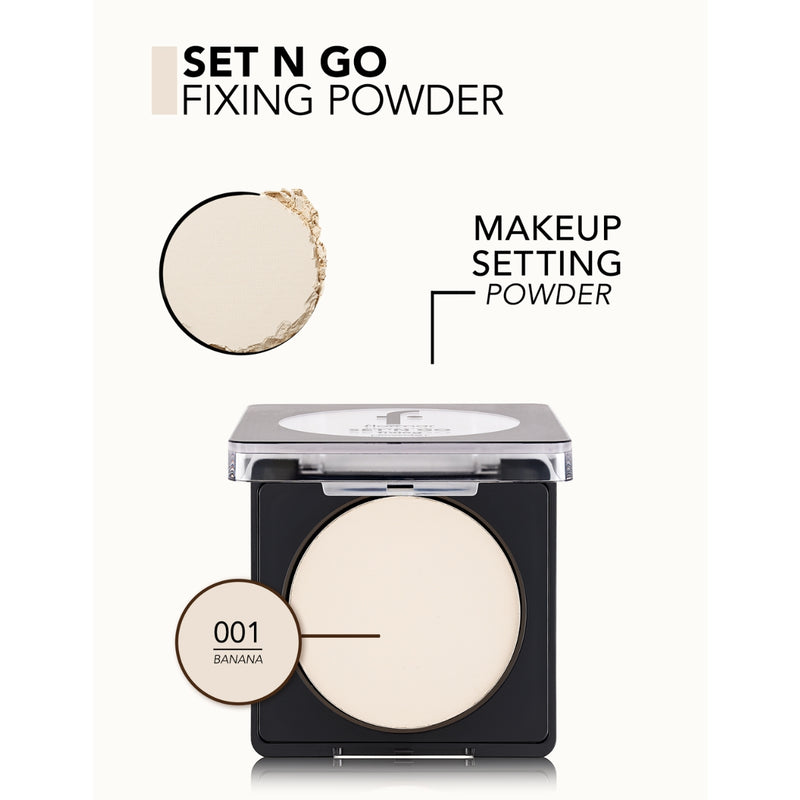 Flormar Set N Go Fixing Powder 001 Banana 8g