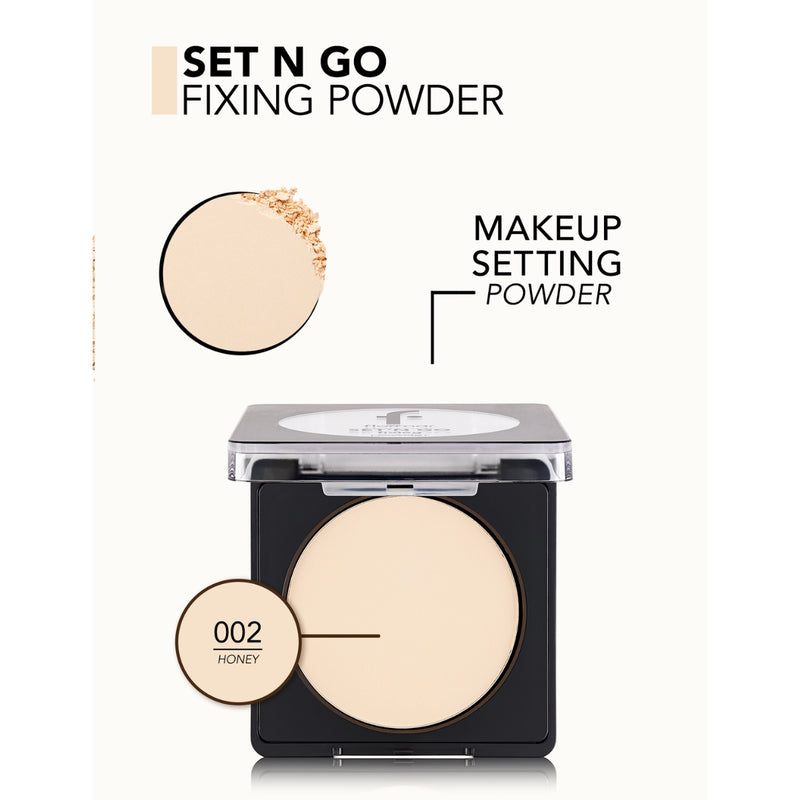 Flormar Set N Go Fixing Powder 002 Honey 8g