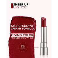 Flormar Sheer Up Lipstick 015 Go For Bordeaux 3g