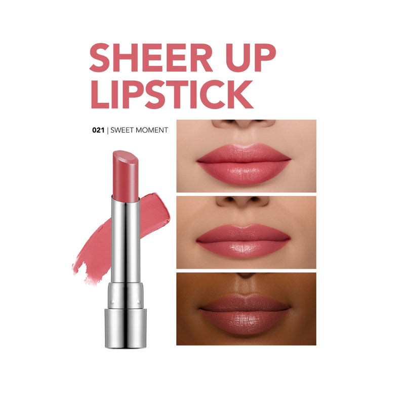 Flormar Sheer Up Lipstick 021 Sweet Moment 3g