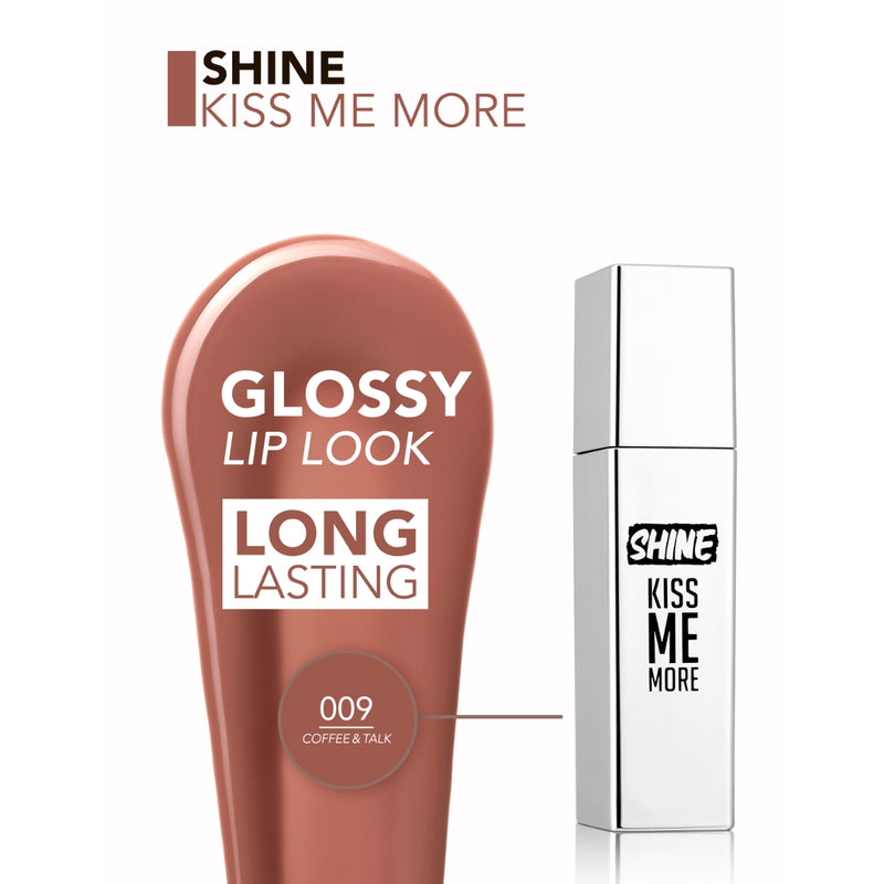 Flormar Shine Kiss Me More Lip Tattoo 009 Coffee & Talk 3.8g