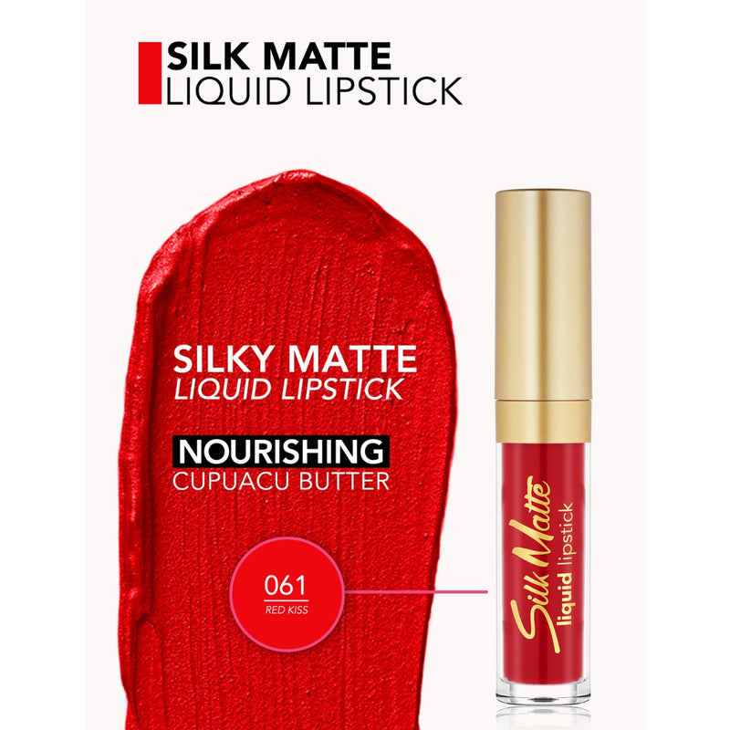Flormar Silk Matte Liquid Lipstick 61 Red Kiss 4.5ml