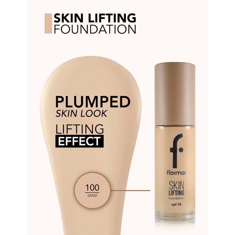 Flormar Skin Lifting Foundation 100 Sand 30ml