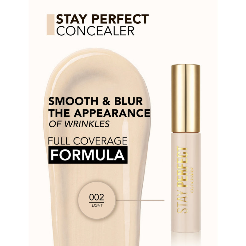 Flormar Stay Perfect Concealer 002 Light 12.5g