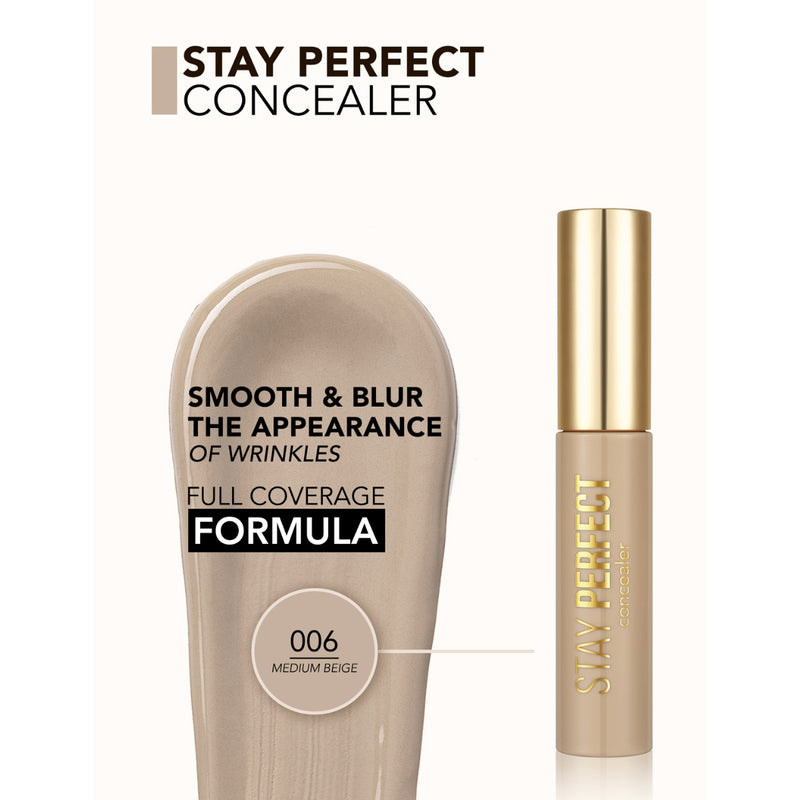 Flormar Stay Perfect Concealer 006 Medium Beige 12.5g