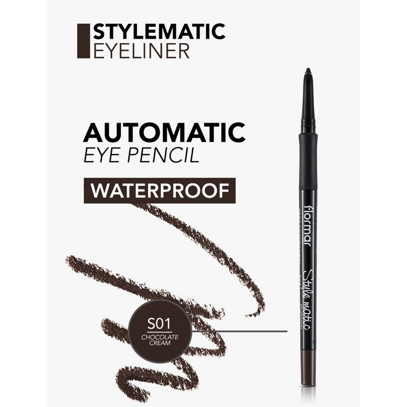 Flormar Style Matic Eyeliner S01 Chocolate Cream 0.35g