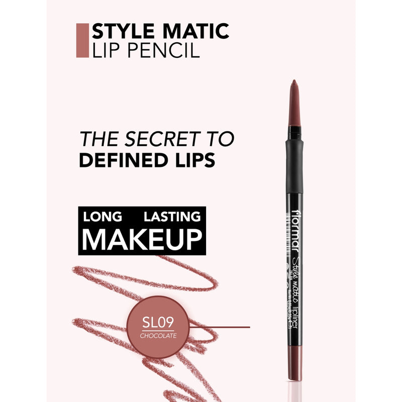 Flormar Style Matic Lipliner SL09 Chocolate 0.35g