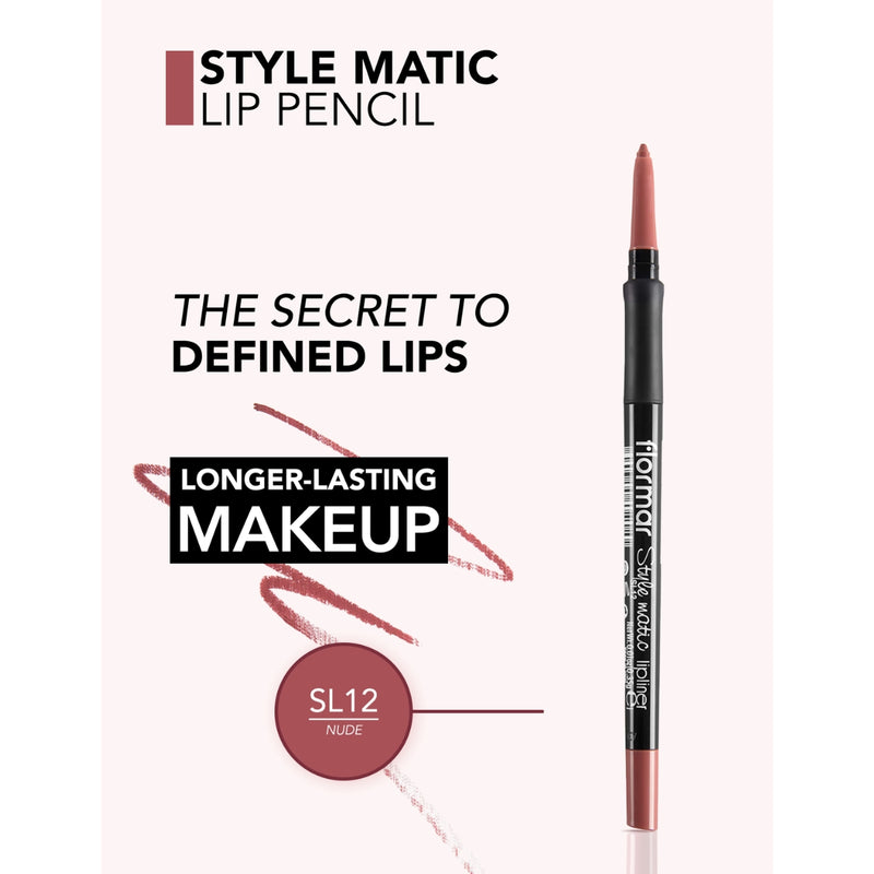 Flormar Style Matic Lipliner SL12 Nude 0.35g