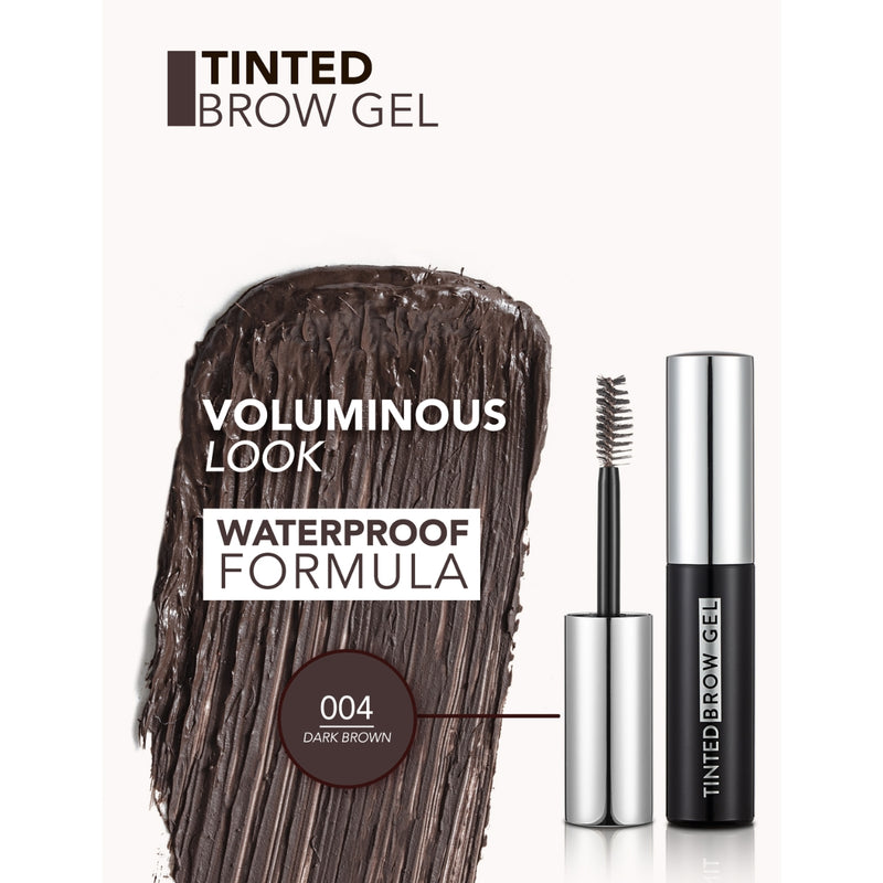 Flormar Tinted Brow Gel 004 Dark Brown 4.8ml