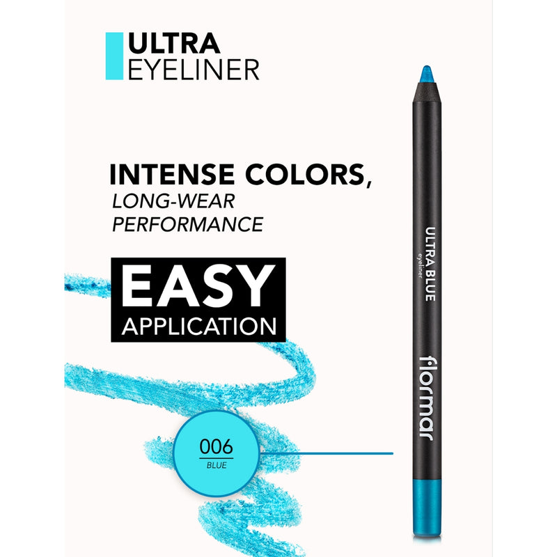 Flormar Ultra Eyeliner 006 Blue 1.14g