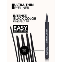 Flormar Ultra Thin Eyeliner Black 1ml