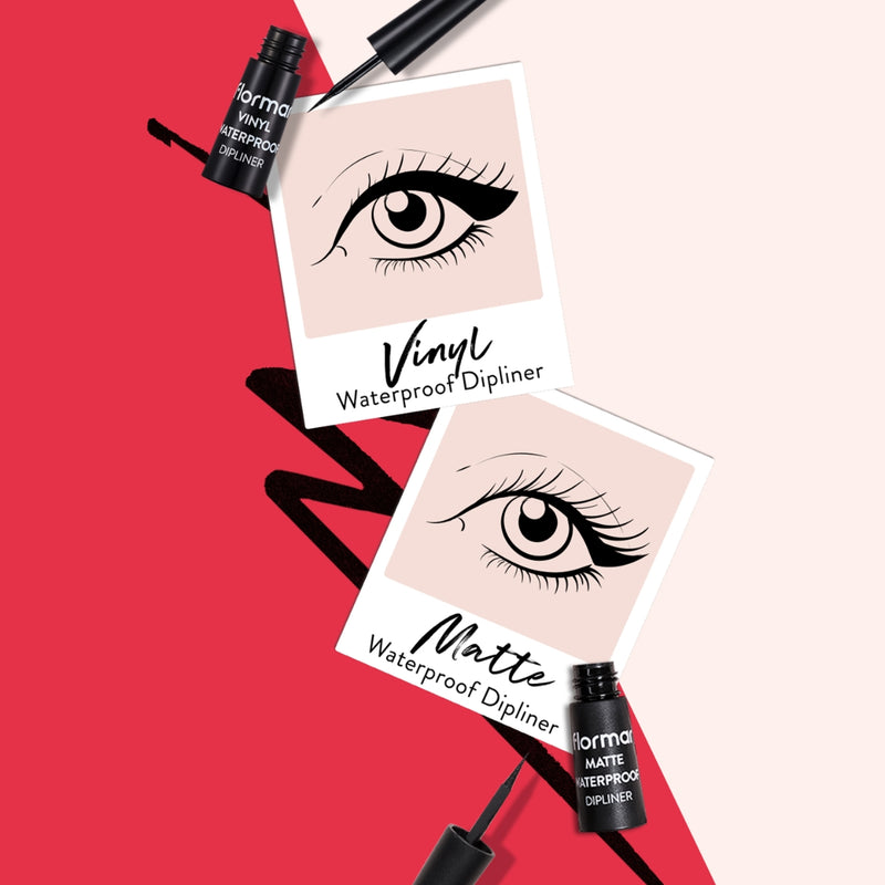 Flormar Vinyl Waterproof Dipliner Black 2.5ml