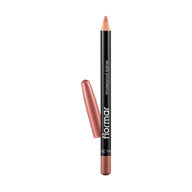 Flormar Waterproof Lipliner 201 Naturally Nude 1.14g