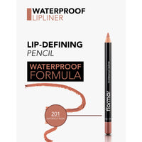 Flormar Waterproof Lipliner 201 Naturally Nude 1.14g