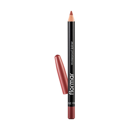 Flormar Waterproof Lipliner 202 Soft Pink Brown 1.14g