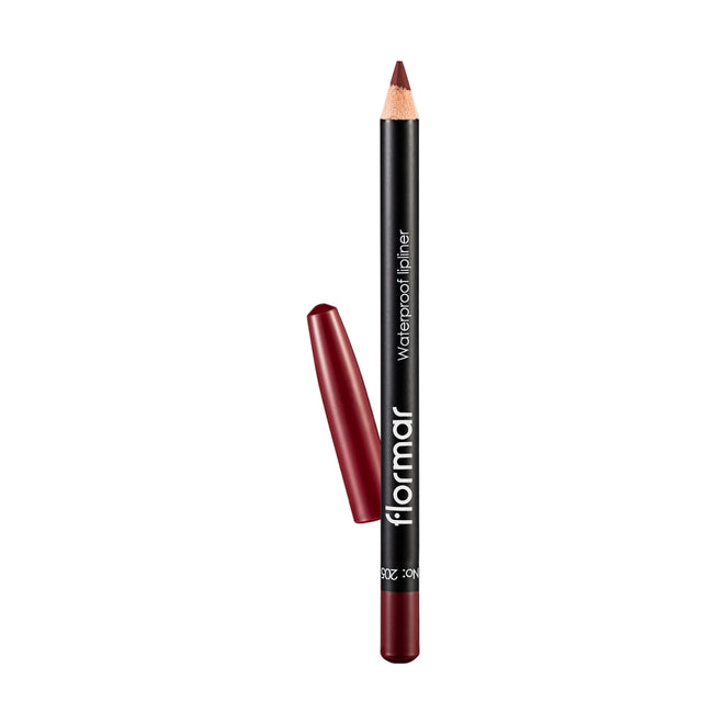 Flormar Waterproof Lipliner 205 Elegant Bordeaux 1.14g