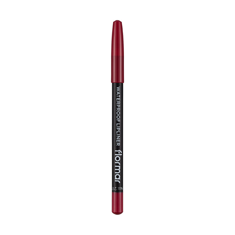 Flormar Waterproof Lipliner 217 Chic Crimson 1.14g
