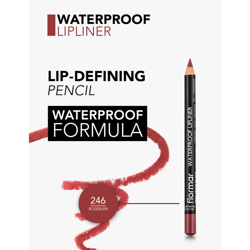 Flormar Waterproof Lipliner 246 Rose Bush 1.14g