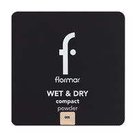 Flormar Wet & Dry Compact Powder 05 Medium Caramel 10g