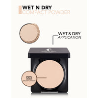 Flormar Wet & Dry Compact Powder 05 Medium Caramel 10g