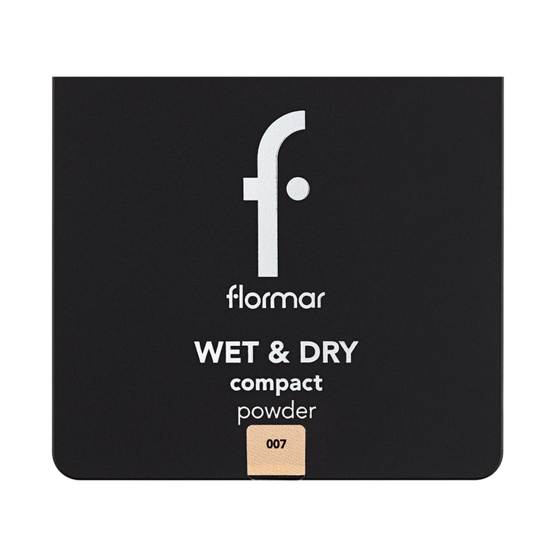 Flormar Wet & Dry Compact Powder 07 Caramel Peach 10g