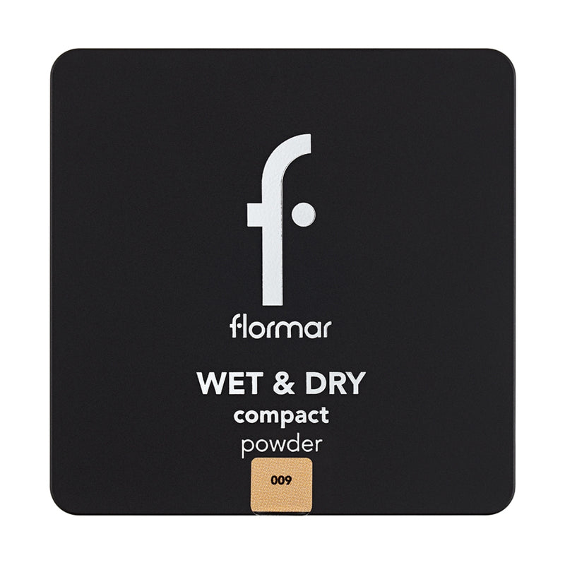 Flormar Wet & Dry Compact Powder 09 Honey 10g