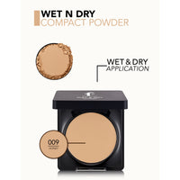 Flormar Wet & Dry Compact Powder 09 Honey 10g
