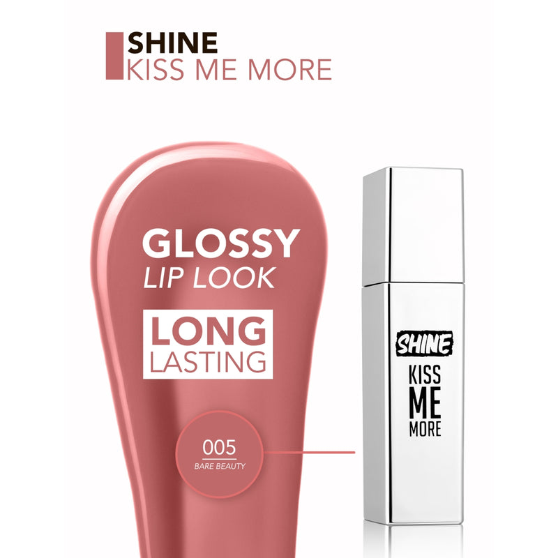 Flormar Shine Kiss Me More Lip Tattoo 005 Bare Beauty 3.8g
