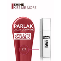 Flormar Shine Kiss Me More Lip Tattoo 010 Meet Friends 3.8g