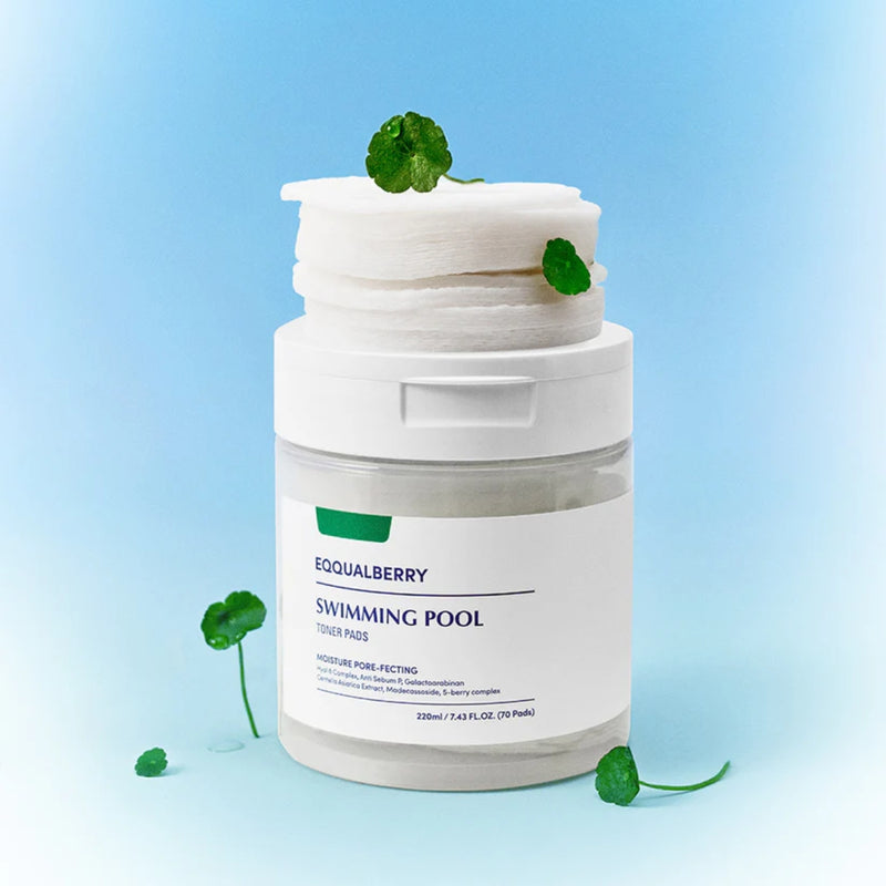 EQQUALBERRY Swimming Pool Toner 70 Pads