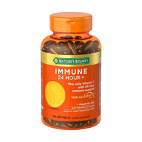 Natures Bounty Immune 24 Hour+ 50 Softgels