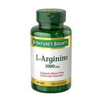 Natures Bounty L-Arginine 1000mg 50 Tablets