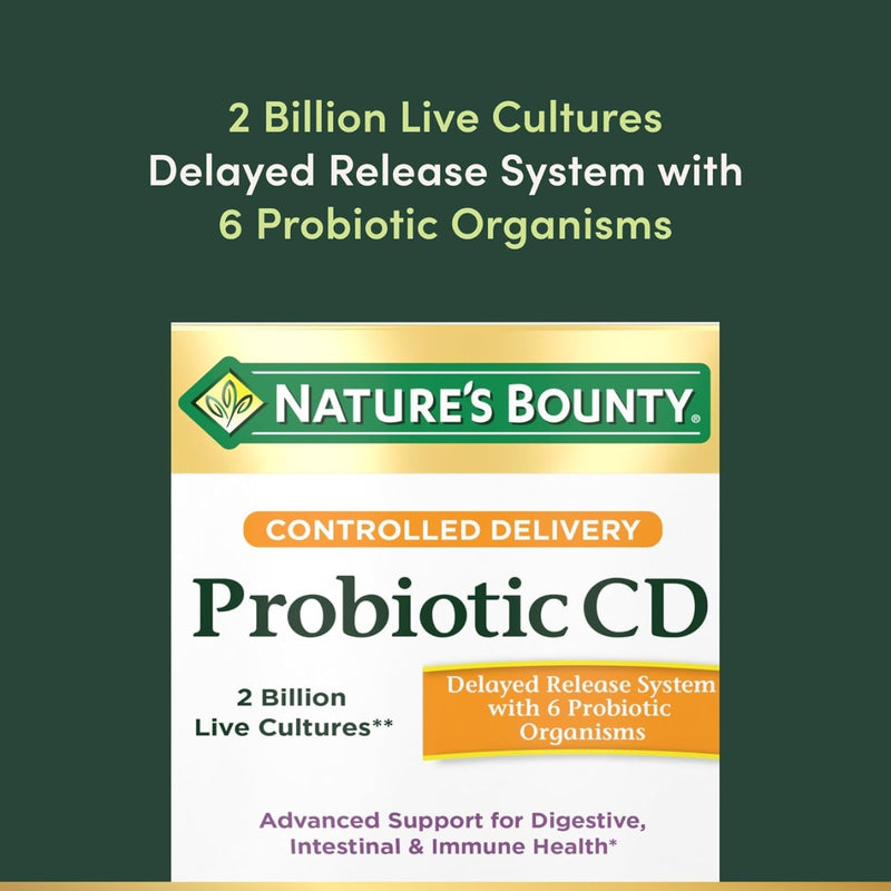 Natures Bounty Probiotic 10 Strains 30 Capsules