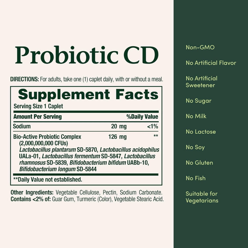 Natures Bounty Probiotic 10 Strains 30 Capsules