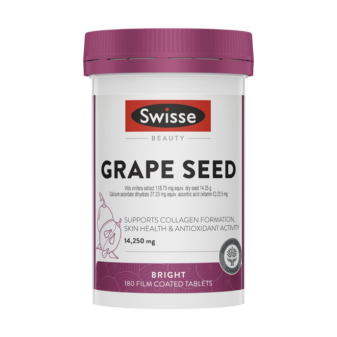 Swisse Beauty Grape Seed 180 Tablets