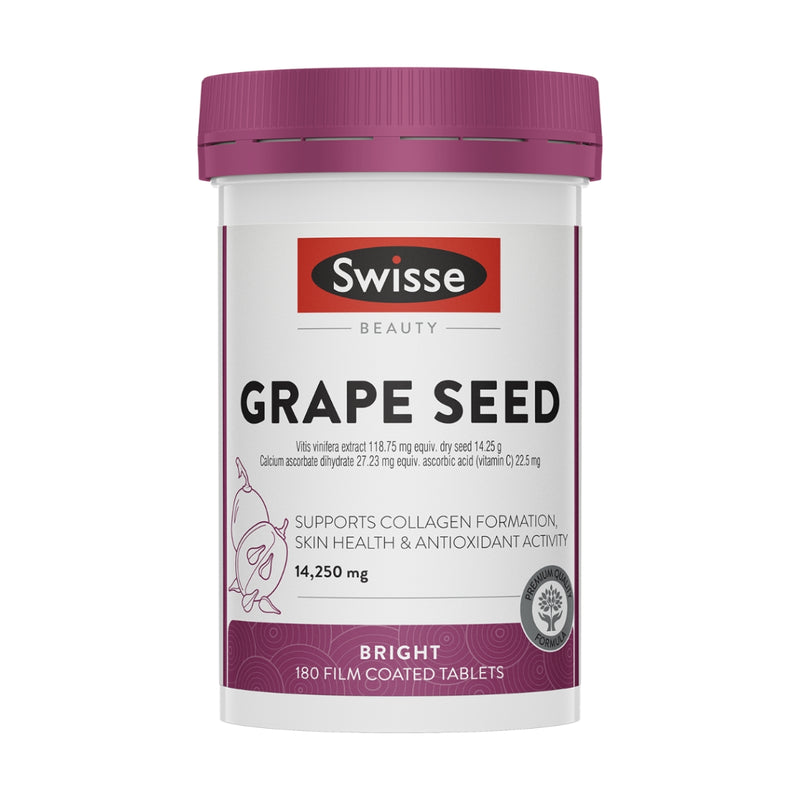 Swisse Beauty Grape Seed 180 Tablets