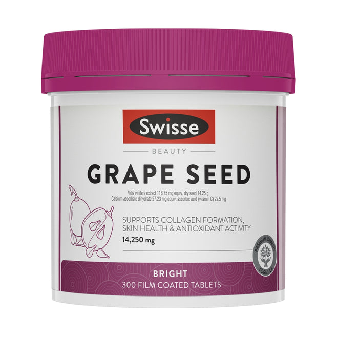 Swisse Beauty Grape Seed 300 Tablets