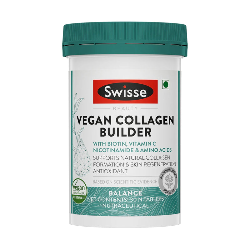 Swisse Beauty Vegan Collagen Builder 30 Tablets