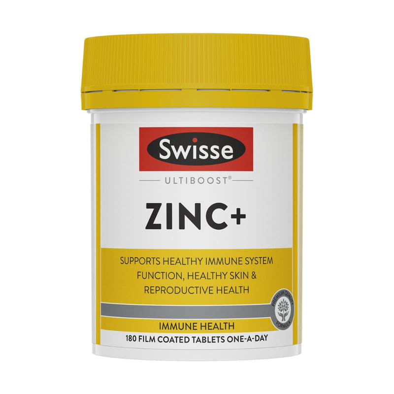 Swisse Ultiboost Zinc+ 180 Tablets