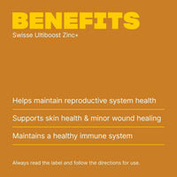 Swisse Ultiboost Zinc+ 180 Tablets