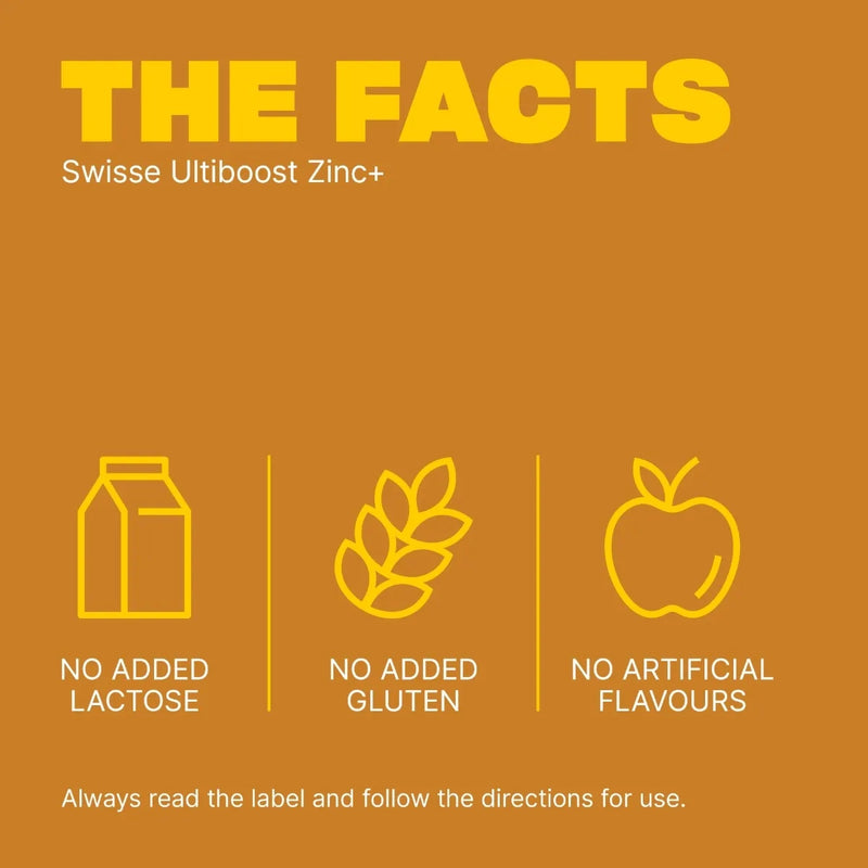 Swisse Ultiboost Zinc+ 180 Tablets