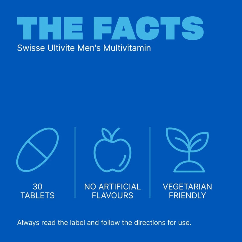 Swisse Ultivite Mens Multivitamin 120 Tablets