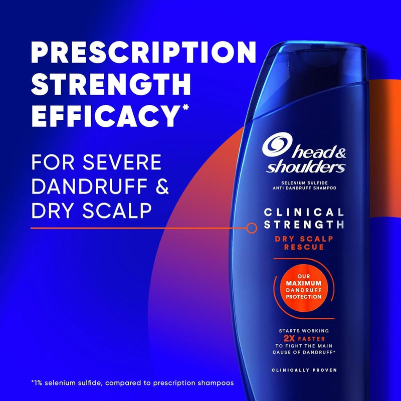 Head & Shoulders Clinical Strength Dry Scalp Rescue Shampoo 400ml