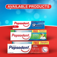 Pepsodent Toothpaste + Toothbrush Cavity Fighter 150g