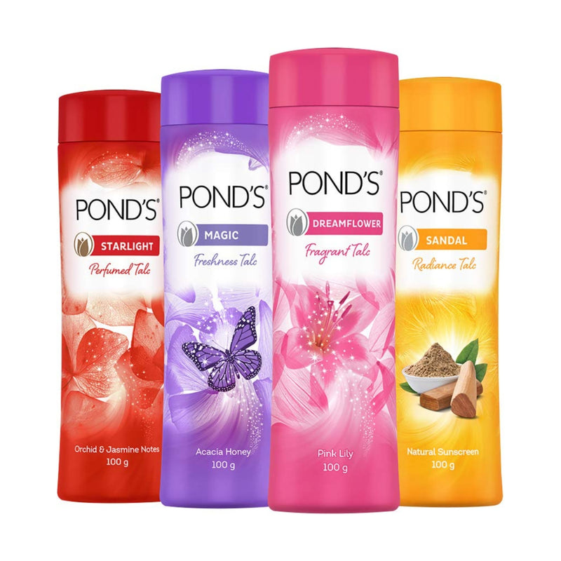 Ponds Perfumed Talc Startlight Orchid & Jasmine Notes 300g