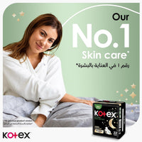 Kotex Sanitary Napkin Maxi Natural Night 30 + 14 Pads