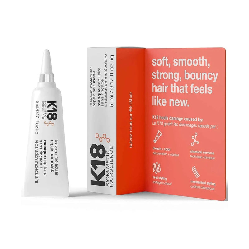 K18 Leave In Molecular Repair Hair Mask 5ml