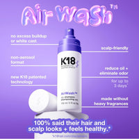 K18 Airwash Dry Shampoo 118ml