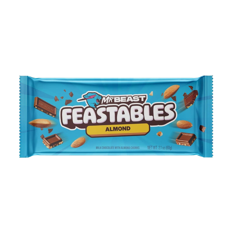 Mr Beast Feastables Milk Chocolate Almond 60g
